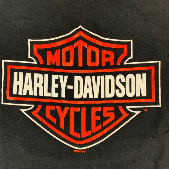 🎉SOLD🎉Harley Davidson 4XL Short Sleeve T Shirt - Picture 2 of 8